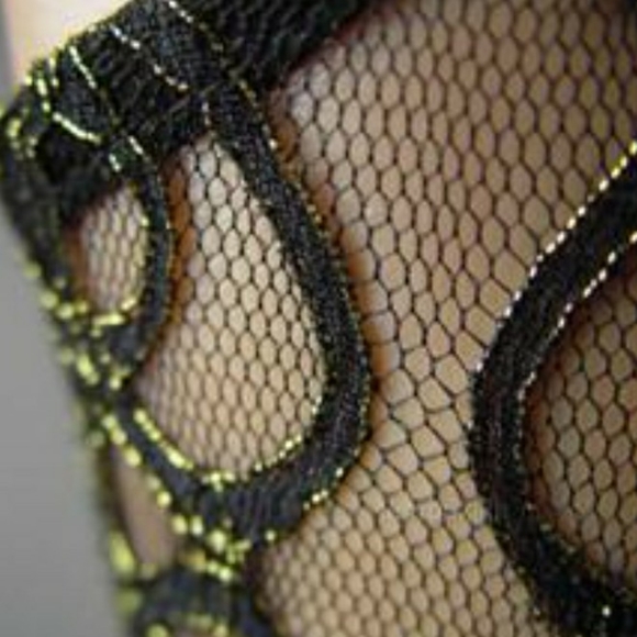 *NWT!* BLACK & GOLD FLAPPER DRESS - Picture 5 of 11
